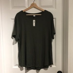 Old Navy Luxe Short sleeve tee